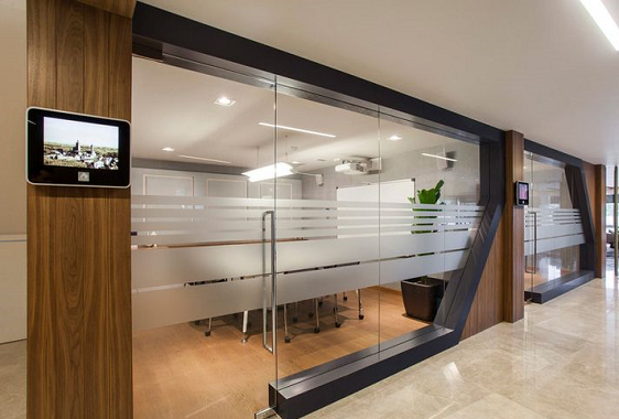 پارتیشن اداری شیشه ای